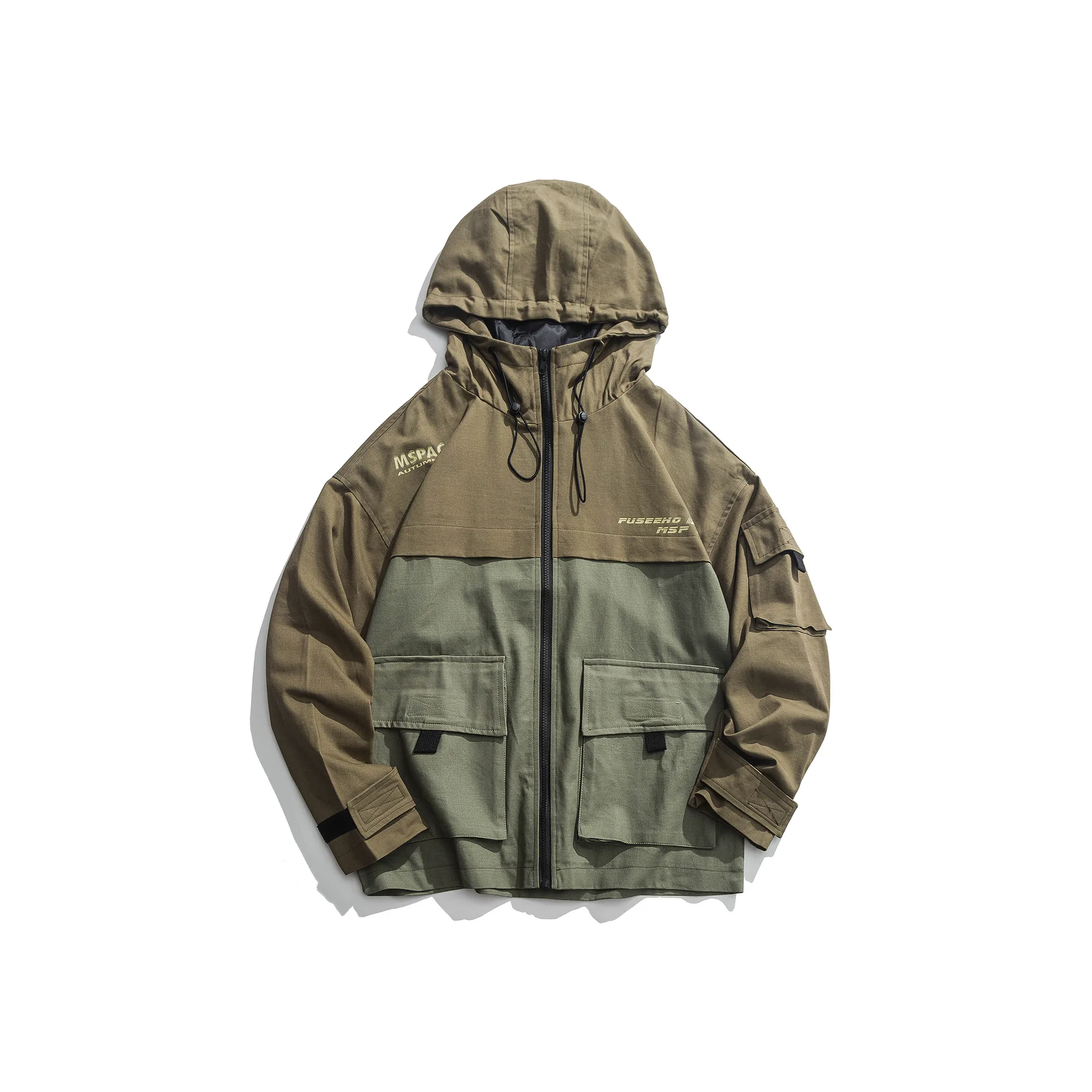 

City Where the Product Autumn Mixed Colors Twill Jacket Teenager Jacket Men's Outdoor Coat Japanese-style Coat Men's