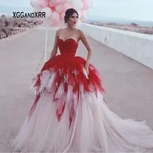 Потрясающее бальное платье для выпускного вечера Милое сексуальное красное платье с открытой спиной и длинным шлейфом Vestidos De Fiesta