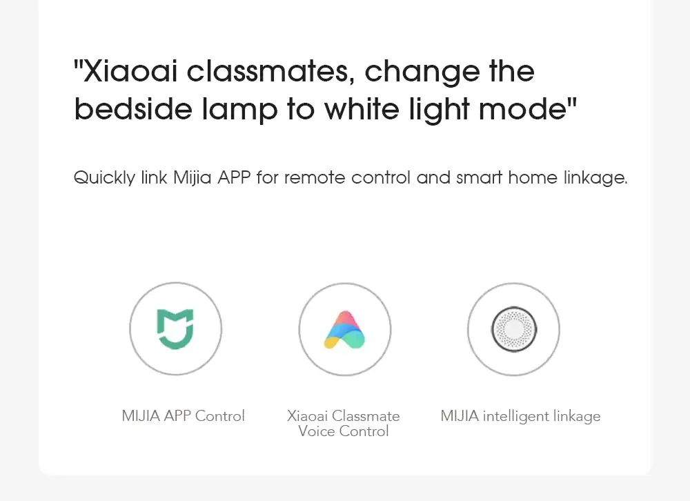 Прикроватная лампа Xiao mi jia 2 умный светильник Голосовое управление сенсорный переключатель mi home app Светодиодная лампа для Apple Homekit Siri& xiaoai clock