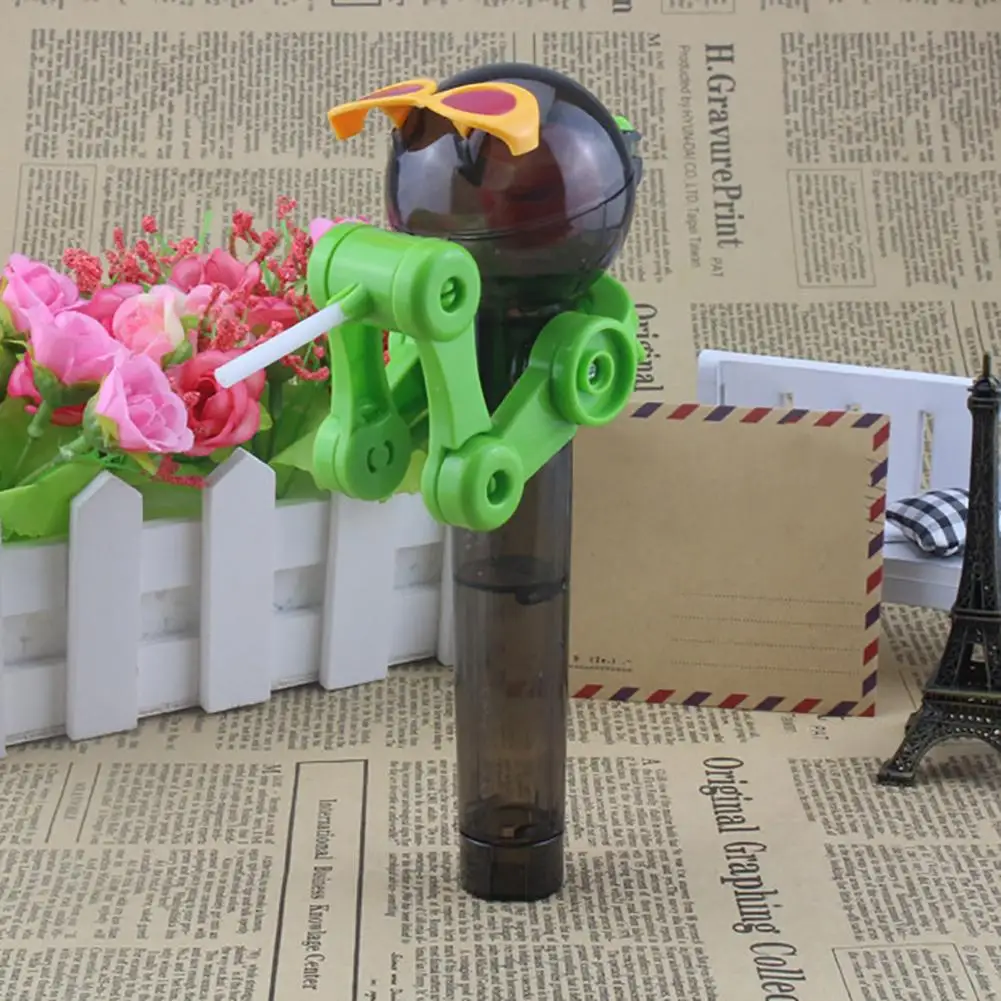 

Funny Kids Pig Robot Lollipop Toy Holder Decompression Reliever Christmas Gift