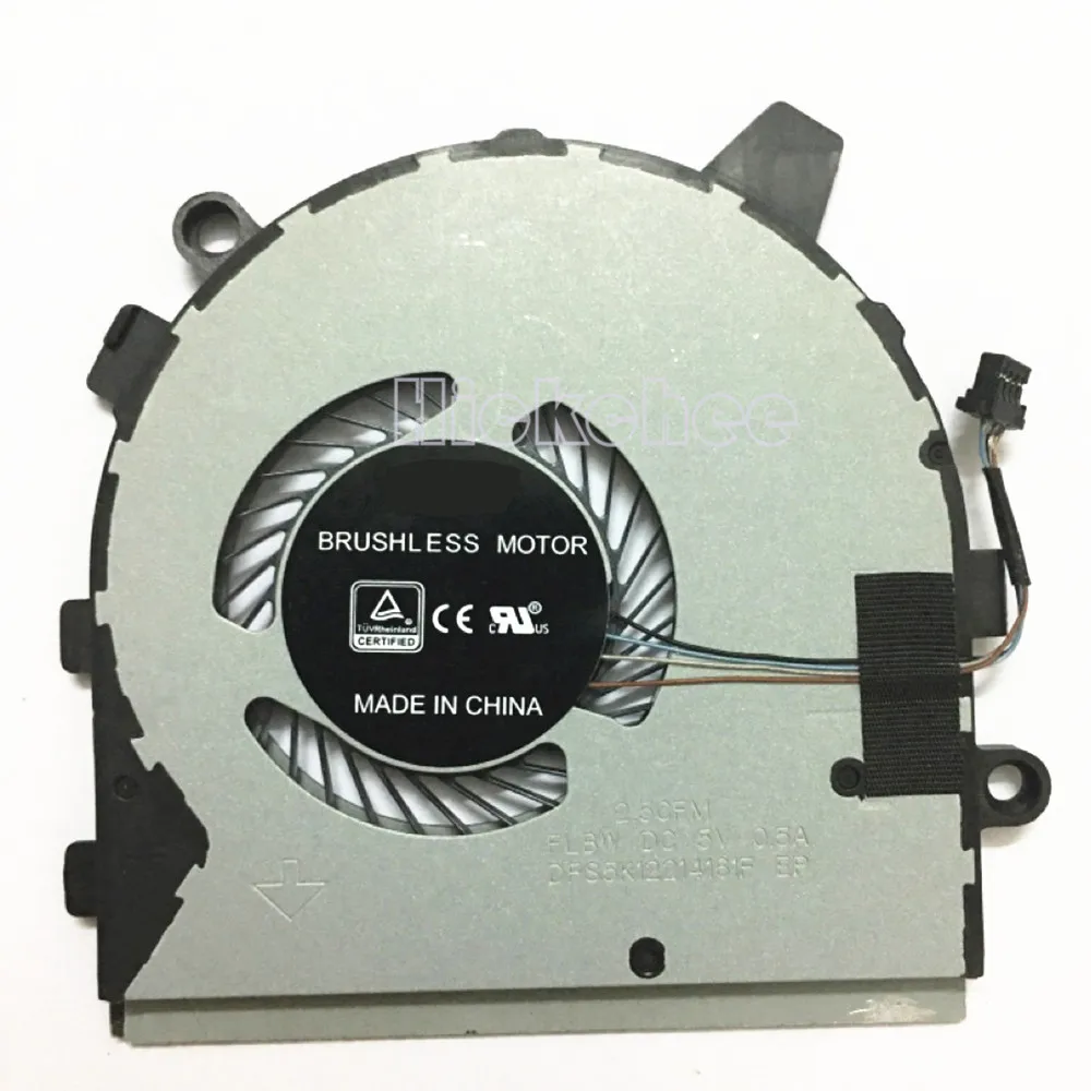 Новый вентилятор охлаждения для Dell Inspiron 13 7390 2-в-1 01XVDH FLBW 4pin 0HYPYN 023.DFS5K12214161F100GI.0011.A01 |