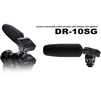 

100% Original TASCAM DR-10SG Shotgun Mic & Digital Recorder for DSLR With gift 32GB TF card