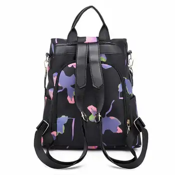 

Women School Backpack Small Backpack Brand Student Zipper Pu Solid Black Vintage School Bags For Teenagers 2owey6 Bookbag