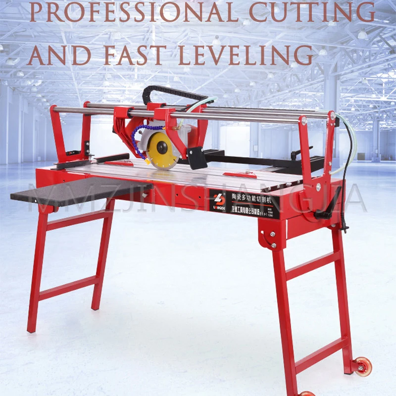 

2300W Desktop Tile Cutter 45 Degree Chamfer Slotting Edging Electric Ceramics Stone Wood Multifunction Dust Free Cutting Tools