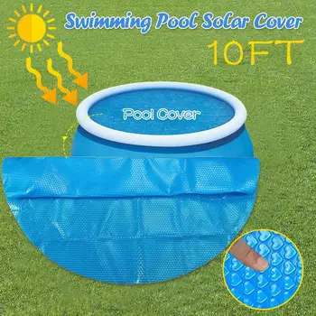 

Round swimming pool cover for solar Foot Above Anti-evaporation and anti-corrosion insulation film Rainproof And Dustproof