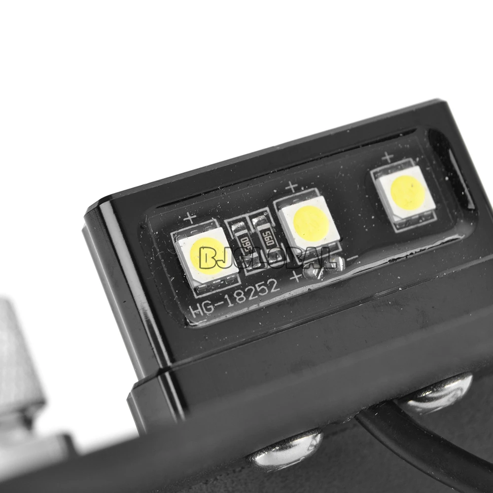 License Plate Frame Holder For KTM Duke 390 Motorcycle Accessories Rear Tail Tidy Number Plate Bracket LED Light