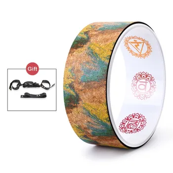 

Slimming TPE Yoga Wheel Professional Waist Shape Bodybuilding ABS Massage Workout Back Body Wheel Fitness Pilates Yoga Circle