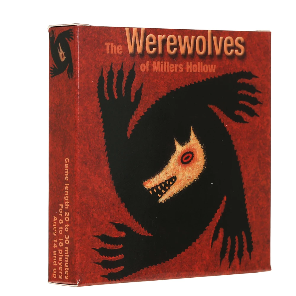 

24 Pcs Board Games Werewolf Game Cards full version For Family Home Party Desk Fun Card Game Toy