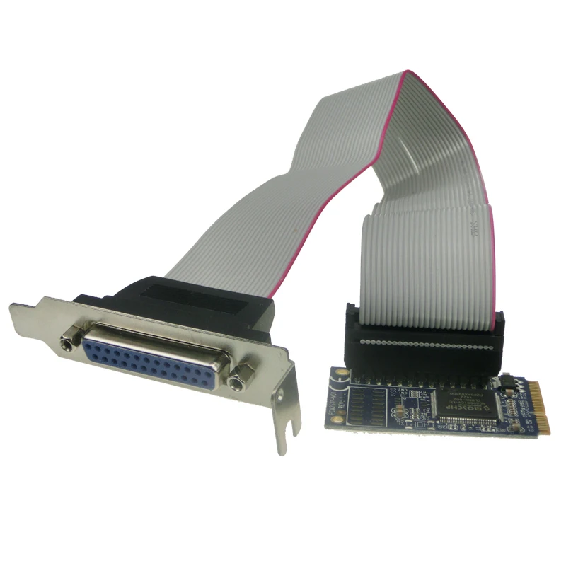 H1111Z добавить на карту MCS9901 mini PCI-e к IEEE 1284 параллельная карта MINI PCI Express к DB25 принтер LPT порт адаптер для mini ITX
