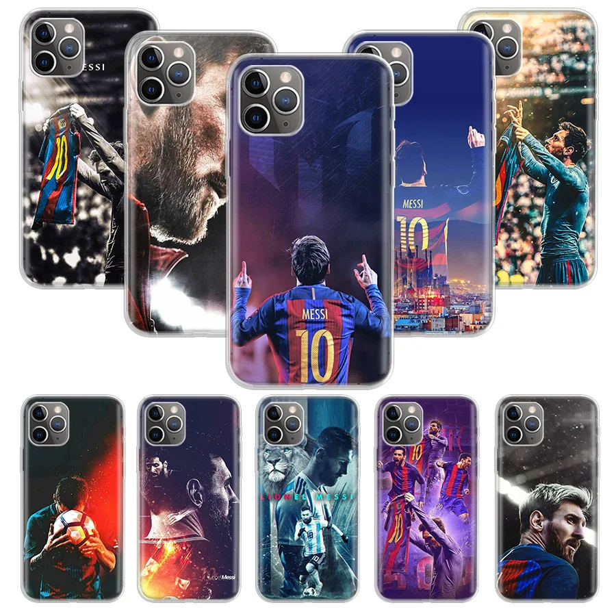

Lionel Messi LM10 Case for Apple iphone 11 Pro XS Max XR X 7 8 6 6S Plus 5 5S SE 10 Ten Gift Silicone Phone Cover Coque