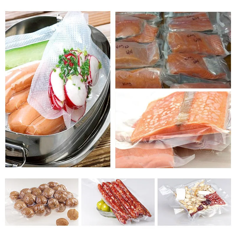 Бытовая Пищевая Вакуумная Упаковка Мешок Для Вакуумный Упаковщик Хранения сумки