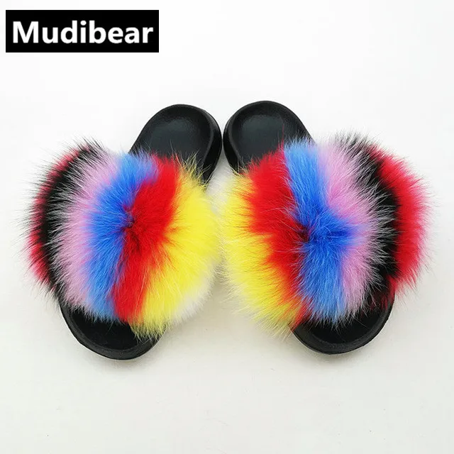 Mudibear/детская обувь Детские тапочки Милая на плоской подошве для девочек Удобные
