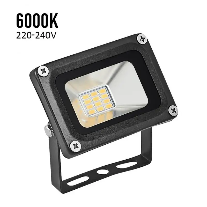 Black 220-240V 20 Вт Светодиодный светильник для наружной стены, водонепроницаемый прожектор, 110 В/220 В, для крыльца, сада, бра, для балкона, для террасы, декоративное освещение, лампа - Испускаемый цвет: Black 220-240V
