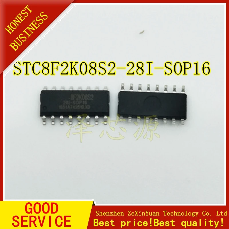 10 шт. STC8F2K08S2-28I-SOP16 8F2K08S2 28I-SOP16
