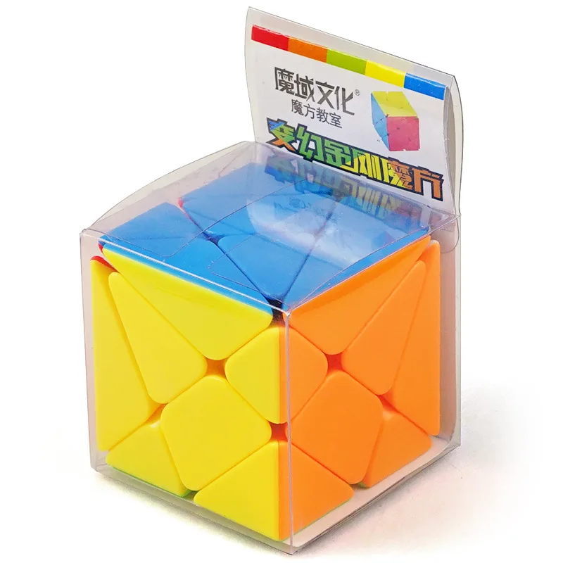 Cubing Classroom Axis Cube Moyu Mofangjiaoshi Stickerless Fluctuation Jin'gang Speed Puzzle Educational Toys For Children | Игрушки и