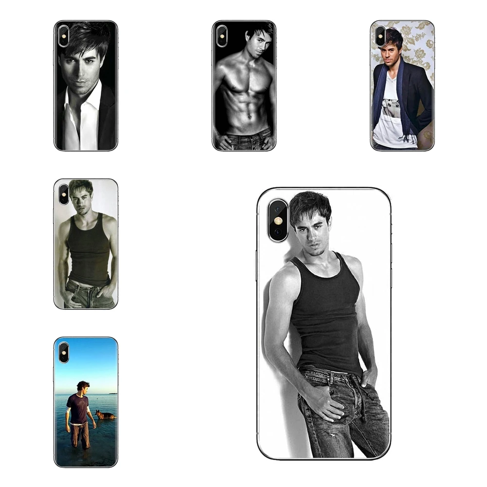 Spanish Singer Enrique Iglesias star For Xiaomi Mi4 Mi5 Mi5S Mi6 Mi A1 A2 5X 6X 8 9 Lite SE Pro Max Mix 2 3 2S TPU Shell Case |