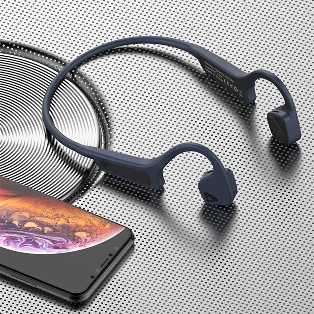 Костная проводимость Bluetooth наушники беспроводные наушники гарнитура Спорт Путешествия Велоспорт вкладыши для xiaomi iPhone Bluetooth наушники