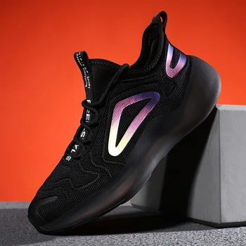 

2020 New Men Casual Shoes Flying weaving Summer Sale Running Sneakers Colorful Walk Mesh Breathable Tennis zapatillas hombre