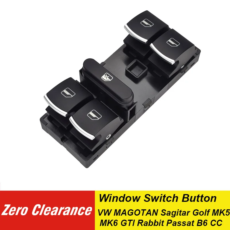 5ND959857 электрическая кнопка переключения главного окна для VW MAGOTAN Sagitar Golf MK5 MK6 GTI