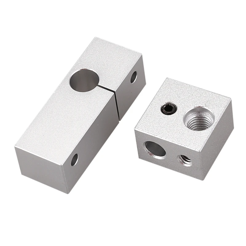 3d принтер Экструдер все металлические Hotend паз Mk10 сопла нагревательный блок латунная насадка для Wanhao I3 Plus