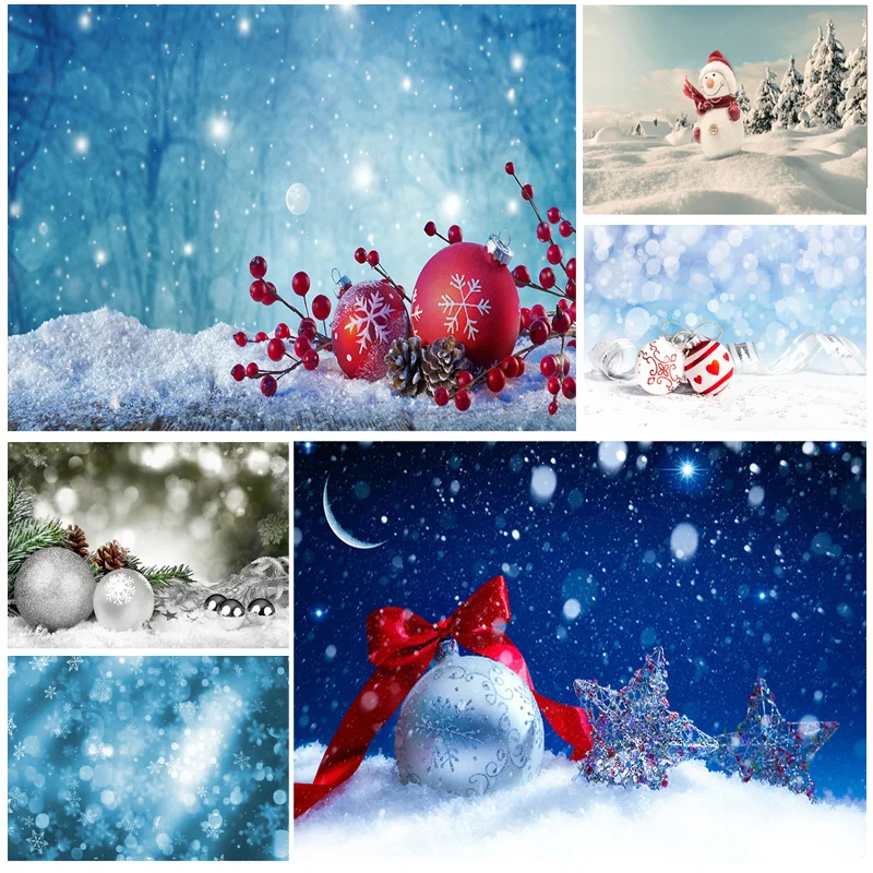 

SHUOZHIKE Art Fabric Christmas Theme Photography Background Children Portrait Backdrops For Photo Studio Props OOM-02