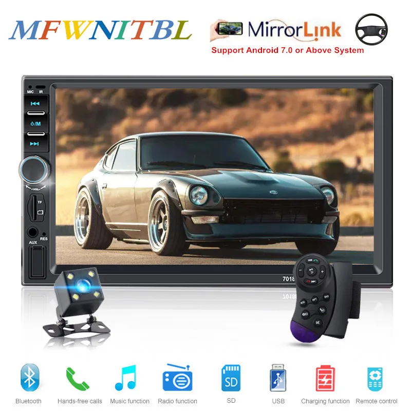 LTBFM 12 V Авто Аудио 2 Din радио автомобиля автомагнитола 7 &quotАвторадио Мультимедиа