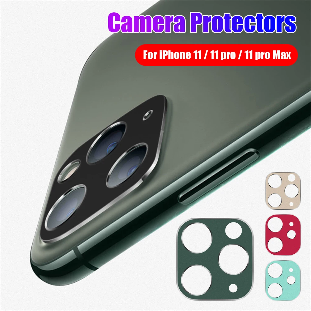 Полное покрытие объектива камеры металлическое кольцо протектор для iPhone 11 Pro/11 Pro/11 задняя камера объектив защитный чехол защитная накладка для задней панели телефона