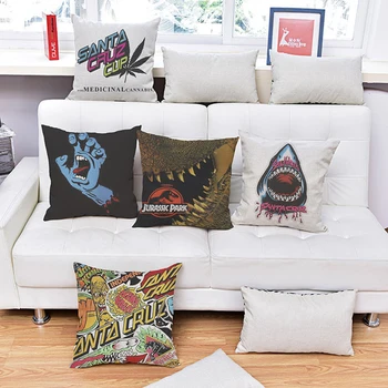 

Decorative Harry Style Cushion Cotton Linen Pillowcase Pillow Core 45x45cm Sofa Chair Santa Cruz Pillow Home Decor Cushion