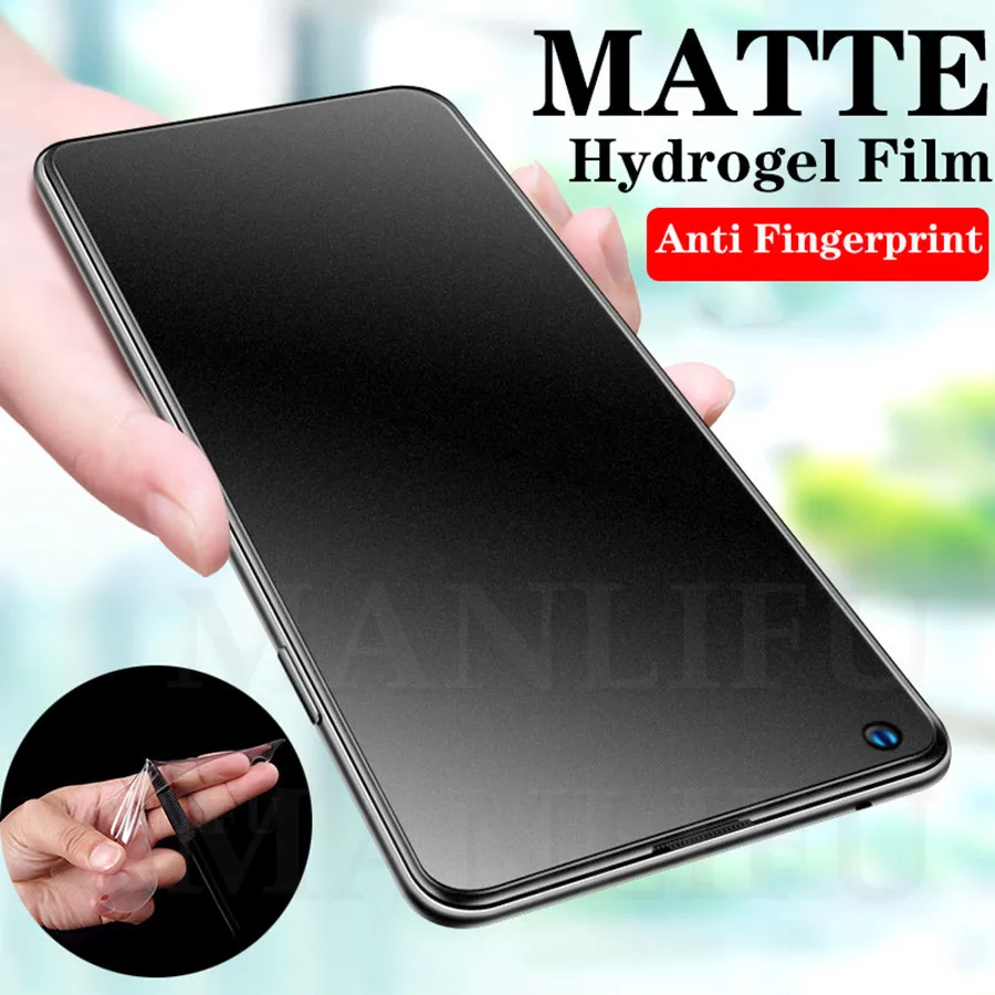 21D матовый гидрогель пленка для Xiaomi Mi 10T Примечание 10 Lite Poco M3 X3 Redmi Note 9s 8 8T 9 Pro 5G полный силиконовая