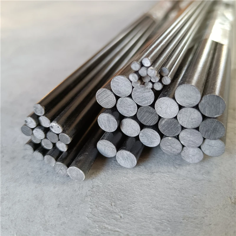 2PC Combination Diameter 8.5mm Fiberglass Bar Black Glass Fiber Rod Elastic Insulation Model Material Length 750mm |