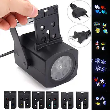 

Projector Lights 2Ppcs/6pcs Moving Portable LED Beautiful Christmas Xmas Projector Lights Landscape Lamp Snowflake Outdoor