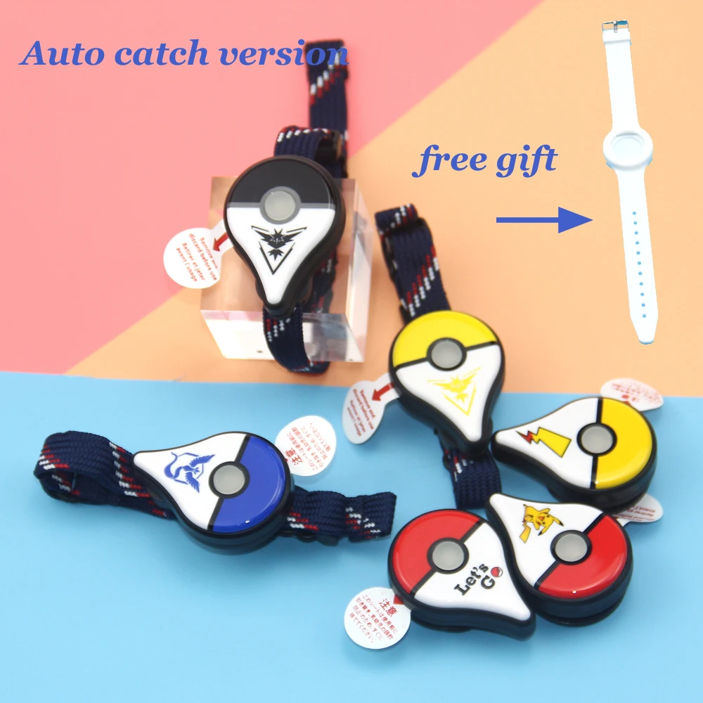 

Auto Catch For Pokemon GO Plus Bluetooth Wristband Bracelet Interactive Figure Toys For Nintend Switch Pokemon Go Plus with pic