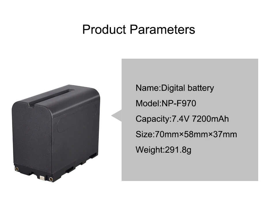 PALO 7,2 V 7200 мА/ч, NP-F960 NP-F970 NP F960 F970 F950 Батарея для sony PLM-100 CCD-TRV35 MVC-FD91 MC1500C L10/двойное зарядное устройство USB