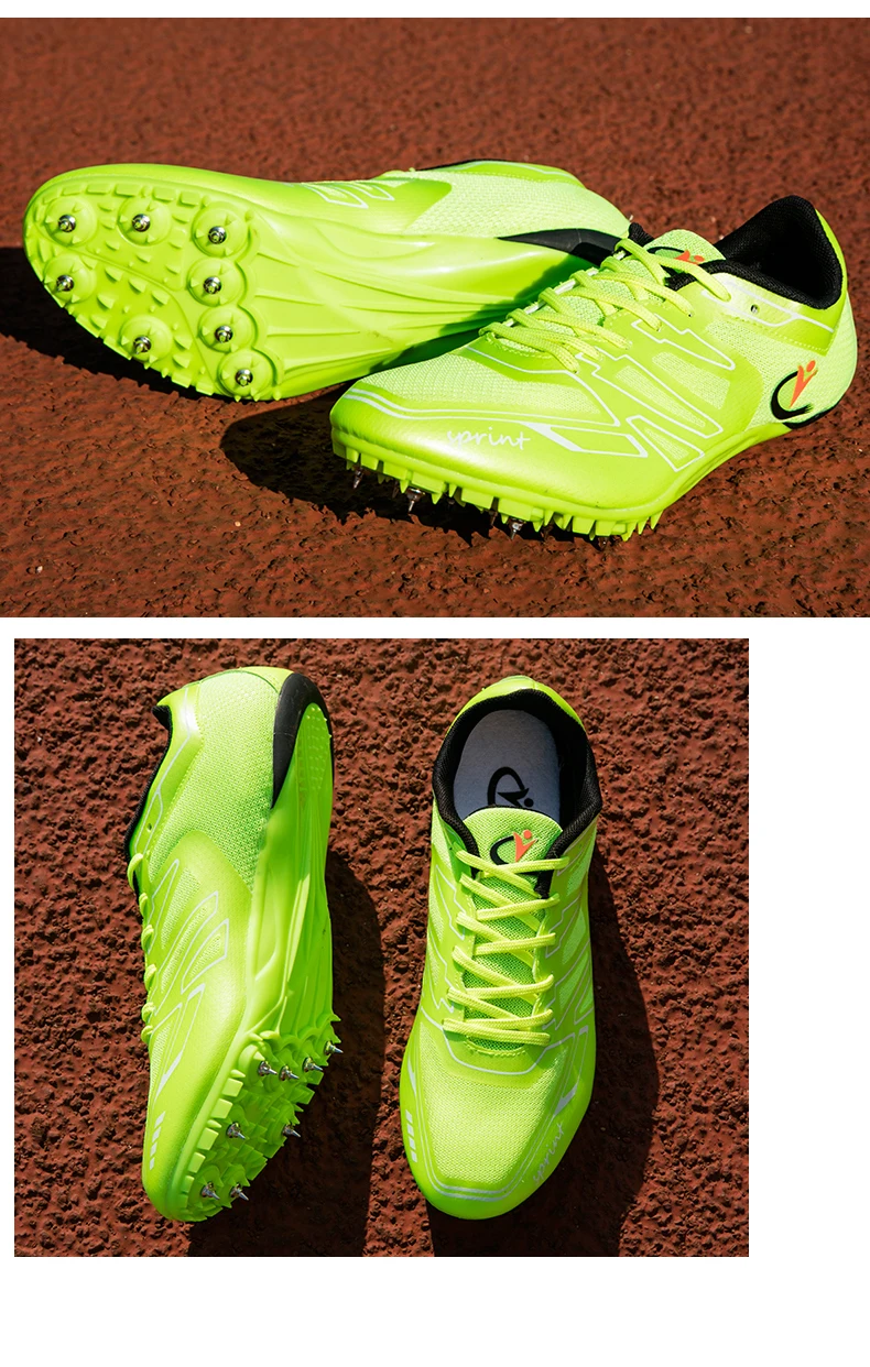 Мужские кроссовки с шипами; сезон весна-осень; спортивные кроссовки; цвет синий, зеленый; обувь для бега; Мужская Удобная спортивная обувь