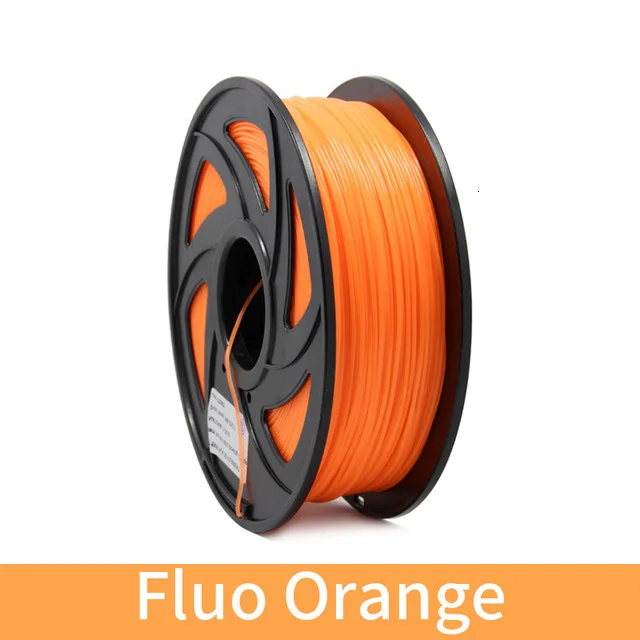 3d принтер Экструдер нити 1 кг 1,75 мм Pla нити печатные материалы - Цвет: Fluorescent orange
