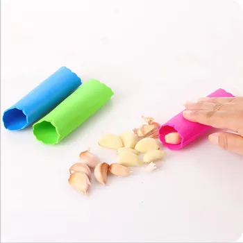 

1PC Cheap Hot Sales Magic Silicone Garlic Peeler Peel Easy Kitchen Tools Random Color Drop Shipping