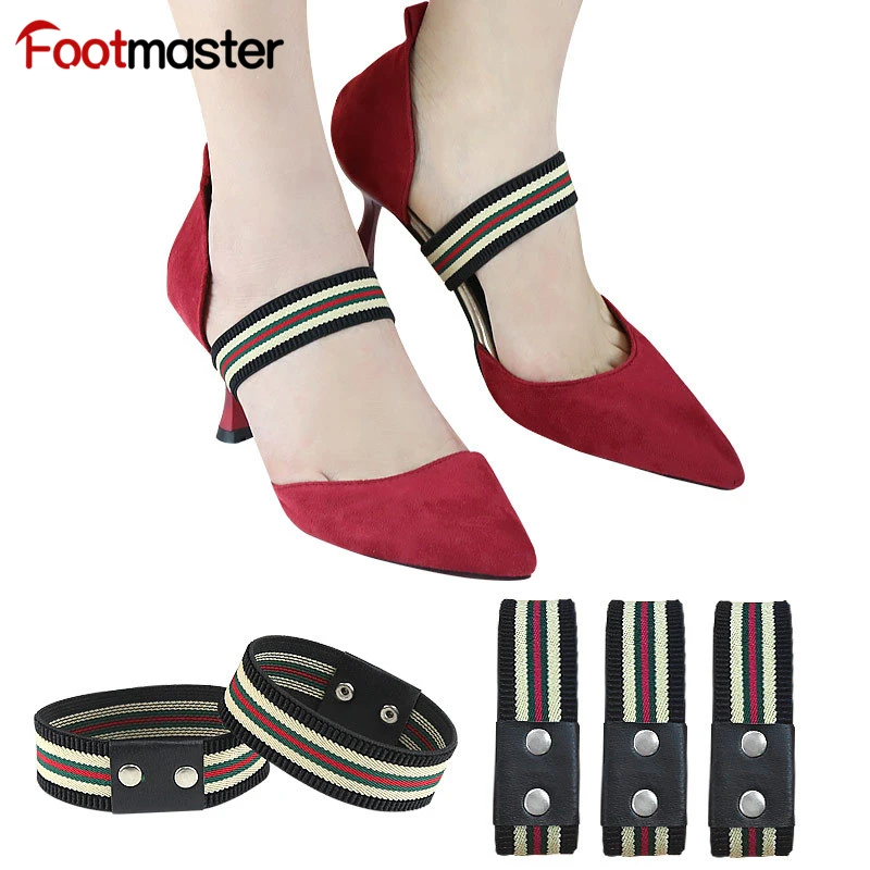 

FootMaster 2 pairs of 4 High-heeled shoelace to prevent the heel shoelace from slipping 5 colors Shoelaces Accessories