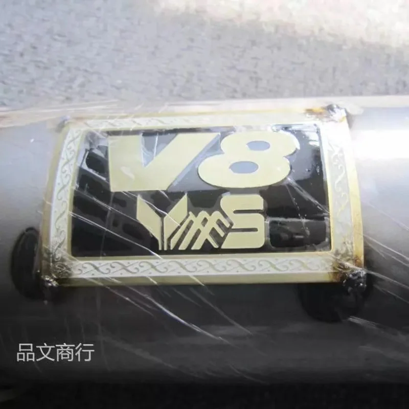 Выхлопная труба V8 для JOG50 JOG90 3kJ W017 гоночный глушитель 65cc 90cc цилиндр 47 мм 52