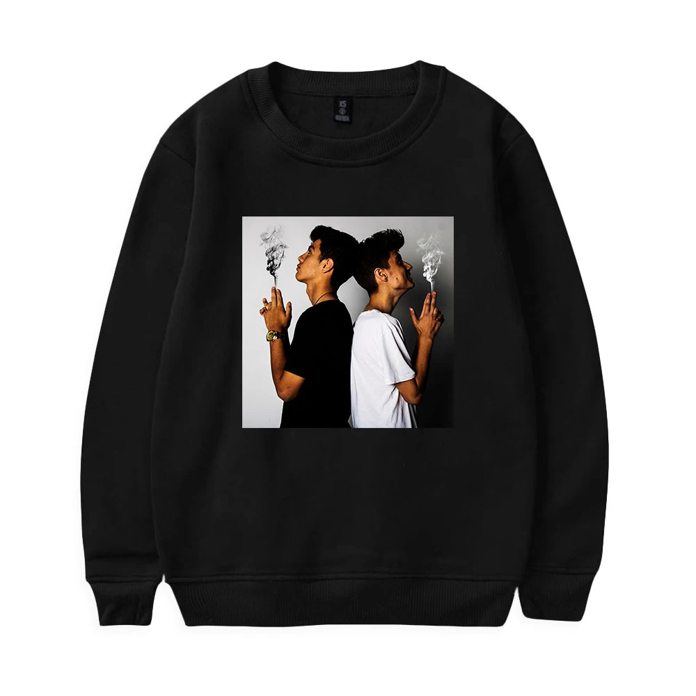 

Naim Darrechi Print Loose Tops Sweater Series Women/Men Clothes Turtleneck Youthful Street Sweatshirt Streetwear
