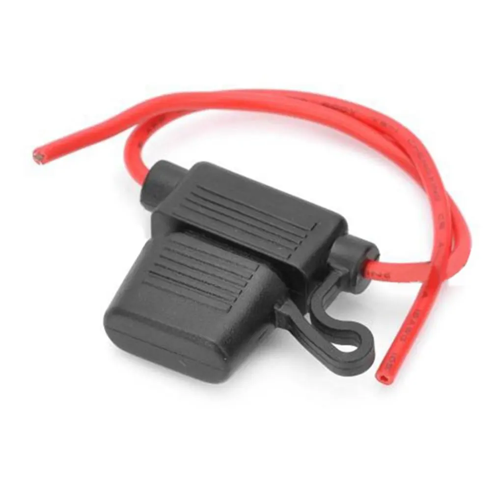 

10/15/ 20/30A Fuse Holder Fuses Waterproof Amp Inline Standard Blade Type For Car Auto Accessories