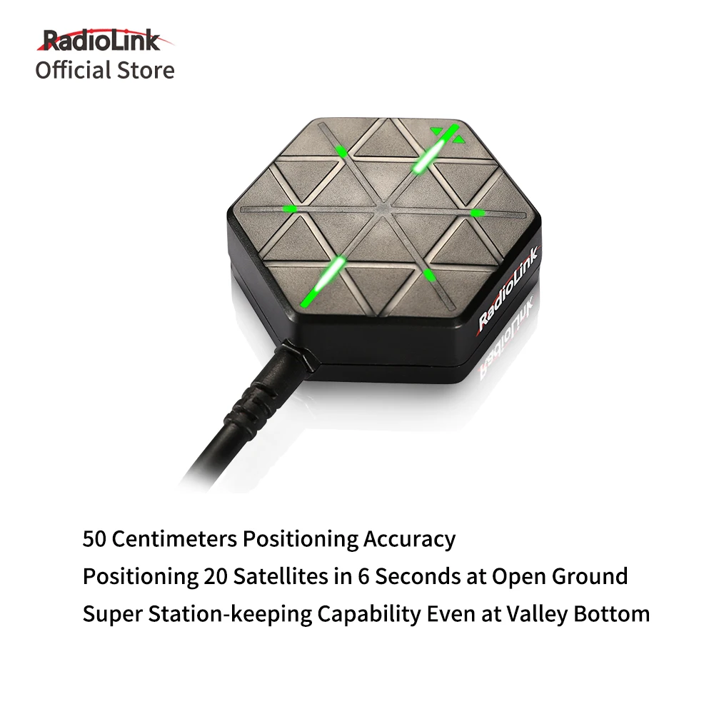 Миниатюрный модуль системы GPS Radiolink M8N SE100 для контроллера полета Pixhawk