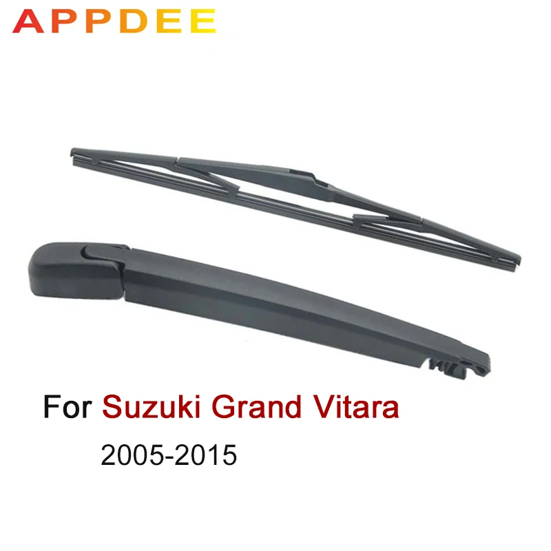 APPDEE Wiper 1" Задняя щетка стеклоочистителя и набор рычагов для Suzuki Grand Vitara 2005- MK 3 2013 2012 2011 2010 2009 2008 2007