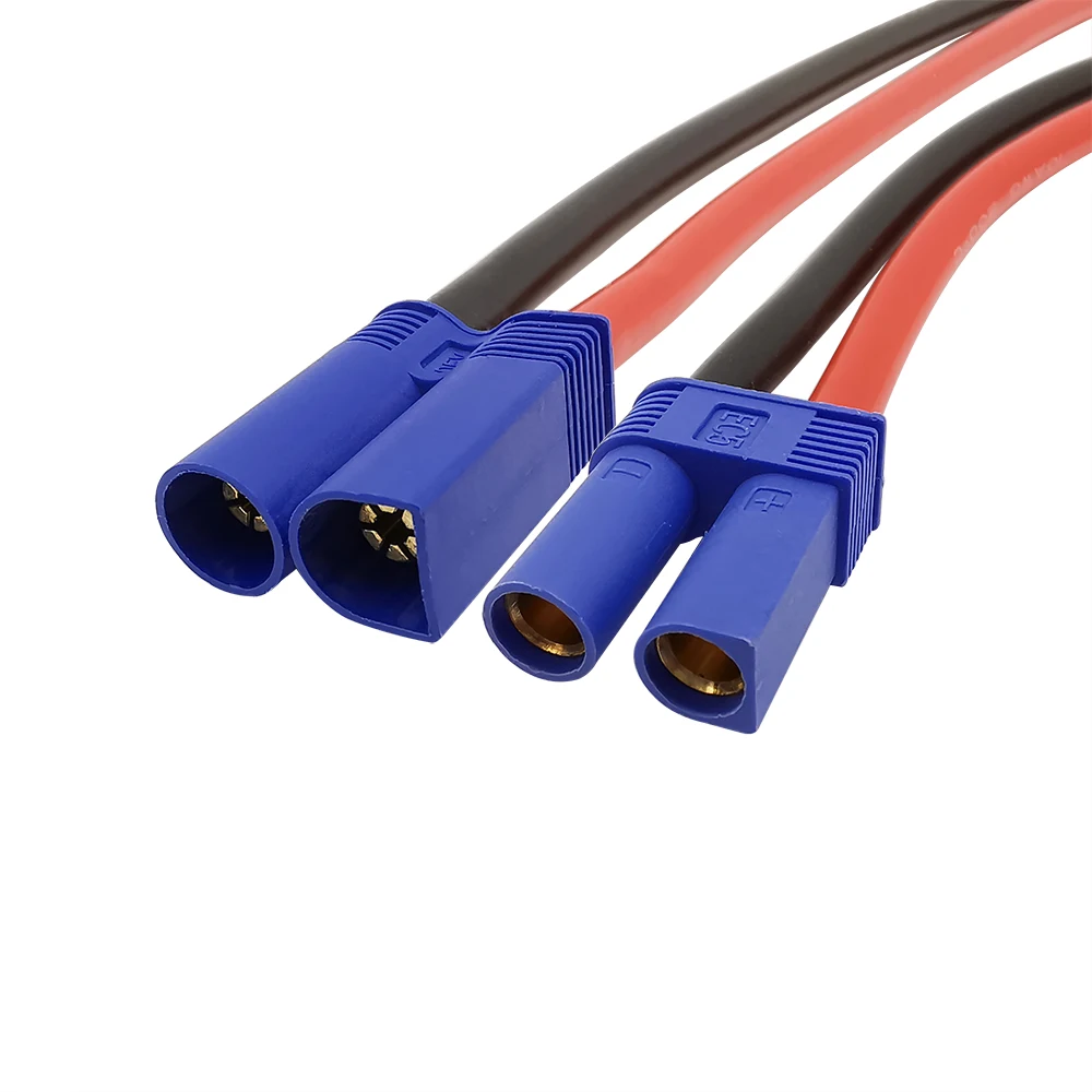 10AWG Silikondraht EC5 Männlich Weiblich Stecker Kabel Zopf für RC Batterie Spielzeug FPV Auto Boot 10 cm 15 cm 30 cm 50 cm