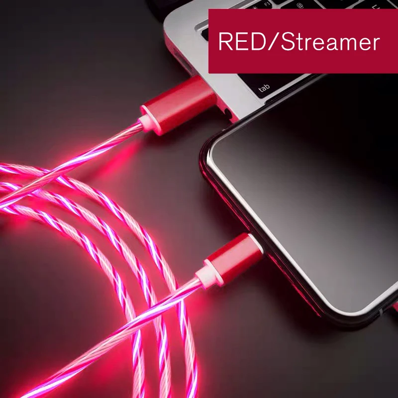 For Type-C Для iPhone 11 XR XS Max алюминиевый сплав стример TPE волокно Быстрая зарядка кабель для Redmi K20 type-C USB Micro B кабель устройства - Цвет: For Type-C