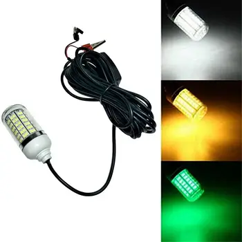 

Underwater LED Durable 3 Colors 5M Diving Crappie Offshore Angling Submersible Fishing Boat IP68 Night Fishing Light