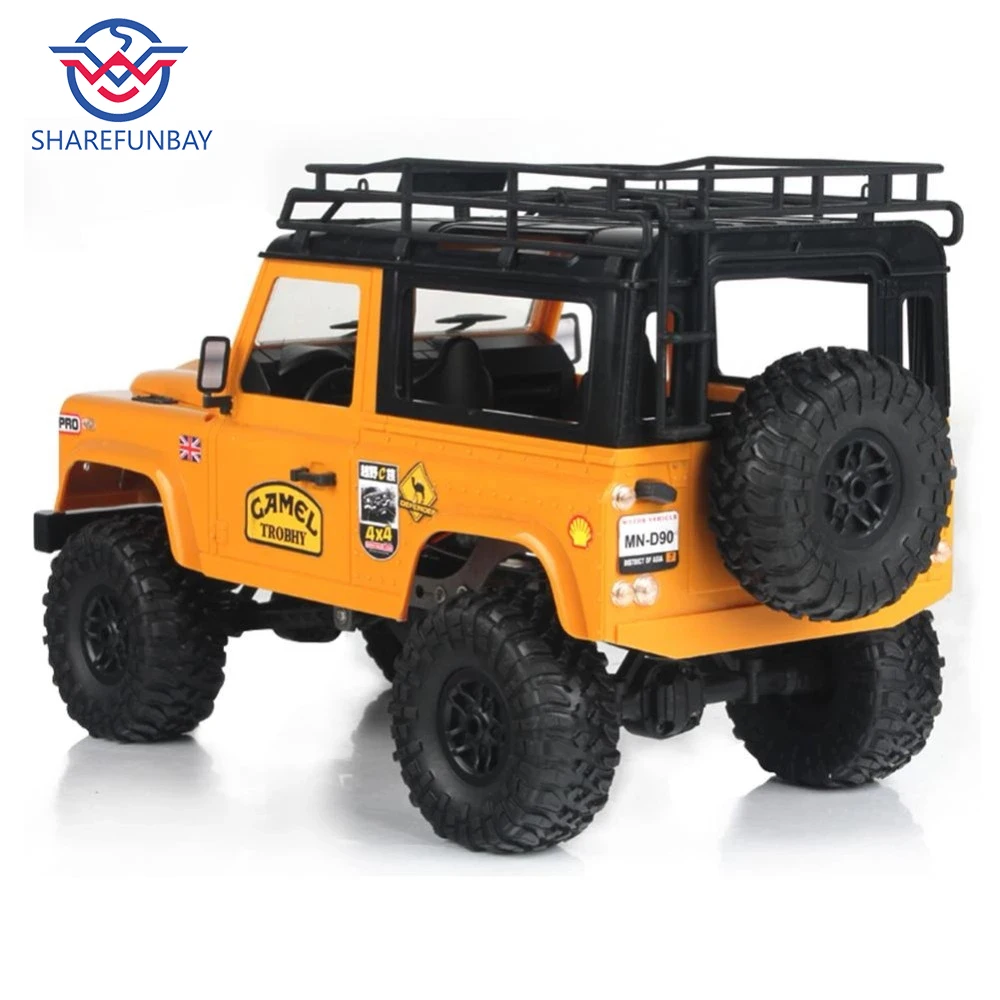 

MN model D90 1:12 scale RC crawler car 2.4G four-wheel drive rc car toy assembled complete vehicle MN-90K MN-91K defender picku
