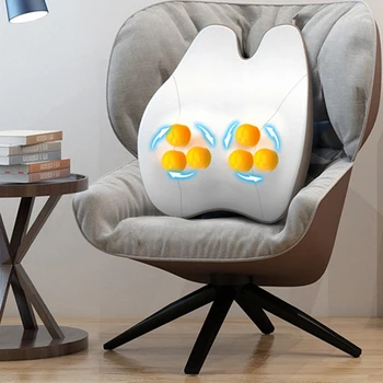 

Cervical Spine Massage Cushion, Back Relax Pillow for Office or Car, Memory Foam Back Support Pad