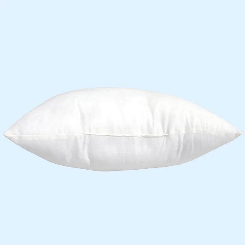 Белая Подушка для головы, наполнитель для спальной кровати, больная подушка для шеи, квадратная хлопковая Подушка, наполнитель, нетканое постельное белье, внутренняя подушка