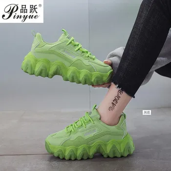 

Womens Sneakers Shoes Casual Fashion Wedge Platform Brand Vulcanized Ladies Female Luxury Shoes Women Designers white sneakers