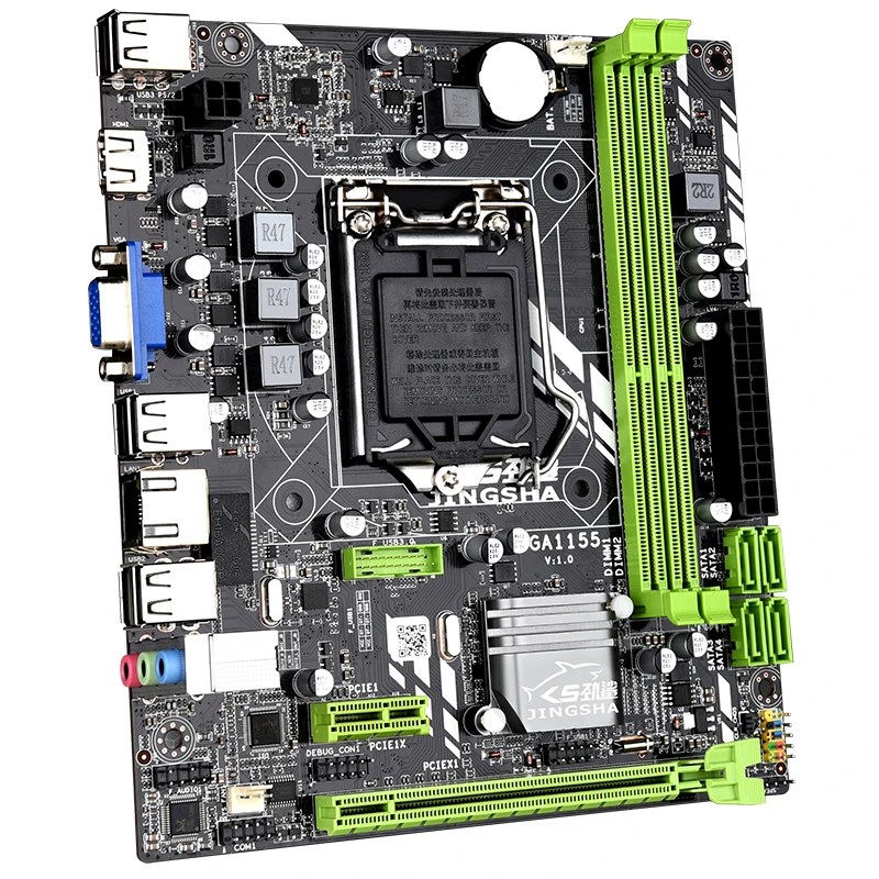 Новая материнская плата computier H61 LGA1155 для i7 i5 i3, поддержка процессора ddr3 ram